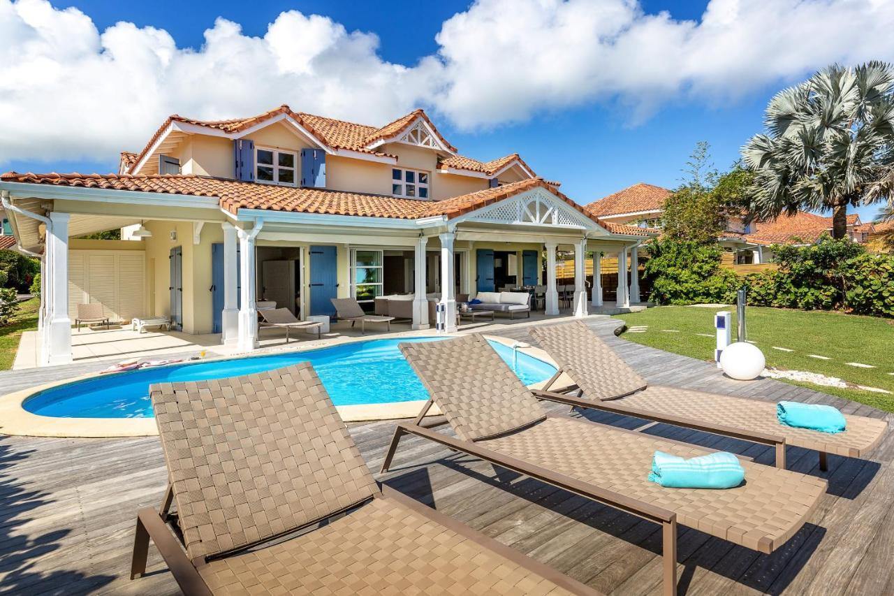 Villa Marine 5 Etoiles Sur La Plage Du Lagon A Deux Pas Du Golf Saint-Francois  Ngoại thất bức ảnh