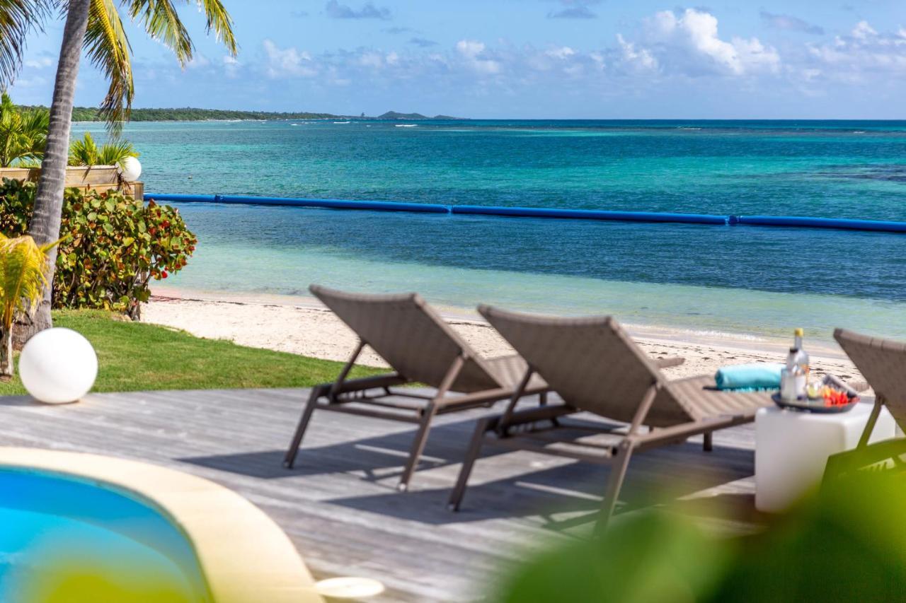 Villa Marine 5 Etoiles Sur La Plage Du Lagon A Deux Pas Du Golf Saint-Francois  Ngoại thất bức ảnh