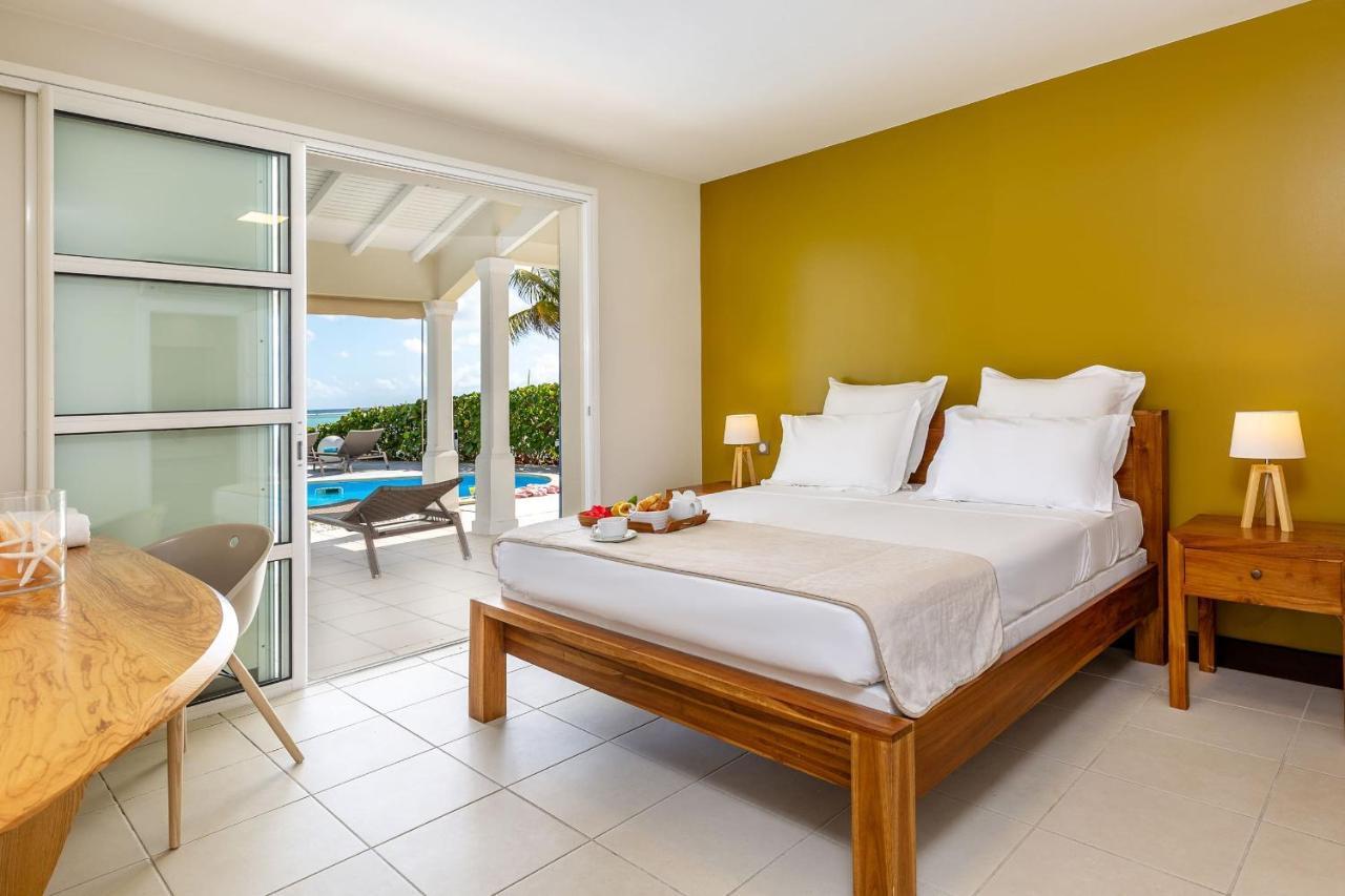 Villa Marine 5 Etoiles Sur La Plage Du Lagon A Deux Pas Du Golf Saint-Francois  Ngoại thất bức ảnh